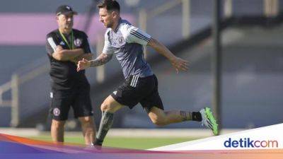 Lionel Messi Batal Debut di Inter Miami Pekan Ini?