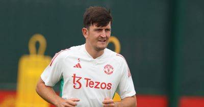 Harry Maguire reacts to captaincy setback and three more things spotted in Man United training