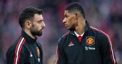 Marcus Rashford - Bruno Fernandes - Matt Busby Player - Bruno Fernandes sends Marcus Rashford perfect seven-word Manchester United contract message - manchestereveningnews.co.uk - Instagram