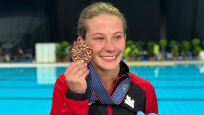 Canadian diver Caeli McKay wins bronze in women's 10m platform at world aquatics