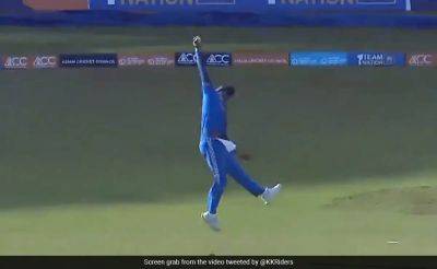 Watch: Harshit Rana's Gravity-Defying Catch vs Pakistan A Stuns Everyone During Emerging Asia Cup