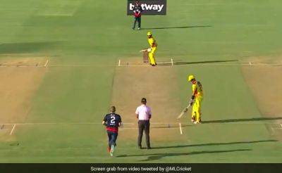 Marco Jansen - Dwayne Bravo - Devon Conway - Watch: CSK Legend Hits 106-Metre Six On The Bowling Of Anrich Nortje In Major League Cricket - sports.ndtv.com - Washington - India - state Texas - county Major - county Kings - county Mitchell - county Conway