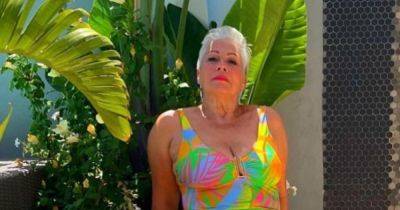 Loose Women's Denise Welch 'looks incredible' in colourful swimsuit as she tells fans 'before you ask'