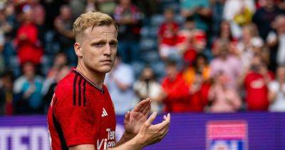 Van de Beek in direct Celtic transfer address as Manchester United star opens up on future 'possibilities'