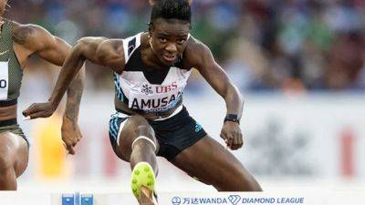 'I am a clean athlete': Women's hurdles record holder charged with missing 3 drug tests