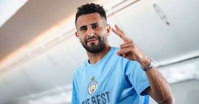 Man City fly out for pre-season tour without Mahrez as Mendy signs for new club