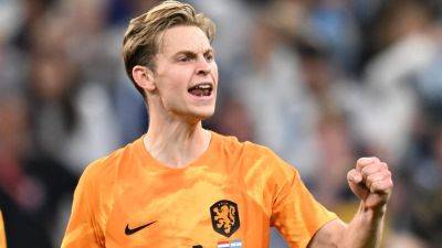 Manchester City target Barca midfielder Frenkie de Jong after missing out on Declan Rice - Paper Round