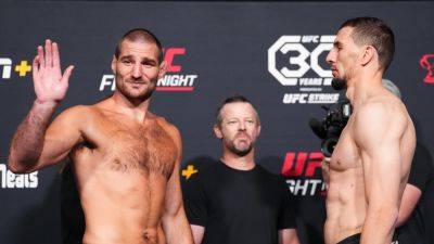 Sean Strickland improves to 27-5 with TKO win over Abus Magomedov in UFC Vegas 76