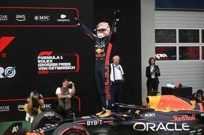 Red Bull, Verstappen tightens grip on 2023 championships after Austrian domination