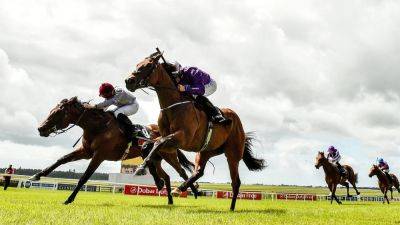 Bucanero Fuerte records Railway Stakes success at the Curragh