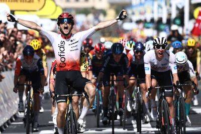 Victor Lafay wins Tour de France Stage 2 as Tadej Pogacar moves up to second overall