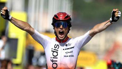 Tour de France 2023: Victor Lafay stuns Wout van Aert on Stage 2, Tadej Pogacar takes 12 bonus seconds