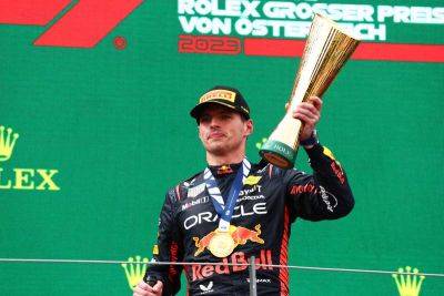 Max Verstappen dominant again as world champion wins Austrian GP