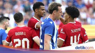 Alexis Mac Allister - Diogo Jota - Darwin Núñez - Cody Gakpo - Hasil Uji Coba: Liverpool Kalahkan Karlsruher 4-2 - sport.detik.com - Liverpool