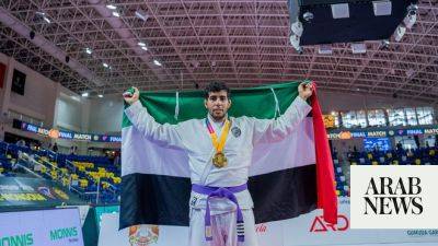 Khaled Al-Shehhi, Hazza Farhan scoop gold as UAE leads medal table at Jiu-Jitsu World Championship