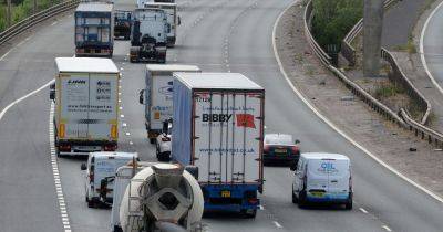 M6 motorway 'most dangerous route for debris in the UK' with M62 fifth worst - manchestereveningnews.co.uk - Britain - Scotland