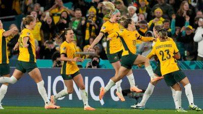 Sam Kerr - Mary Fowler - Steph Catley - Australia defeats Ireland to win Women's World Cup opening game - foxnews.com - Australia - Canada - Ireland - Nigeria - county Kerr