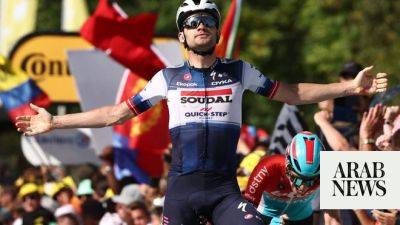 Asgreen holds on to win Tour de France 18th stage; Vingegaard protects big lead