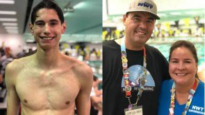 N.W.T. swimmer Jacob Mitchener wins bronze in final race at North American Indigenous Games - cbc.ca - Usa