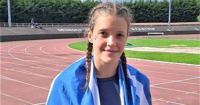 Langholm teenager represents Scotland in schools athletics championship