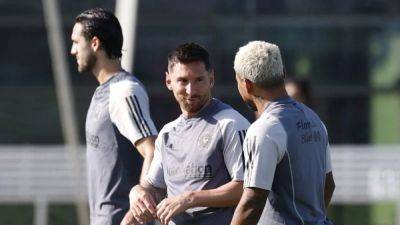 Lionel Messi - Messi surprises team mate in group chat ahead of grand unveiling - channelnewsasia.com - Argentina - county Lauderdale