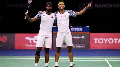 Satwiksairaj Rankireddy-Chirag Shetty Pair Enters Semifinals Of Korea Open