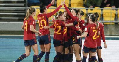 Today at the Women's World Cup: Spain make strong start