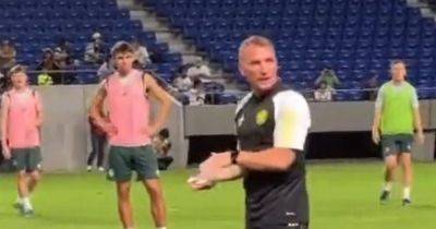 Brendan Rodgers works Celtic fans into 'Brendyball' frenzy as Matt O'Riley pinpointed as early training convert