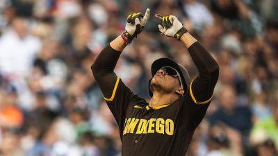 Star - Juan Soto - Manny Machado - Padres' Juan Soto hits 910 feet of home runs amid trade speculation - foxnews.com - county San Diego