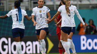 Megan Rapinoe - Lindsey Horan - Sophia Smith - Star - Eden Park - Sophia Smith Scores Twice As Holders US Ease To 3-0 Win In World Cup Opener - sports.ndtv.com - France - Netherlands - Portugal - Usa - Thailand - Vietnam - county Park