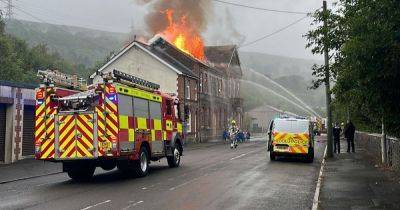 Live updates as people are urged to keep doors and windows closed while dozens of firefighters battle large blaze - walesonline.co.uk