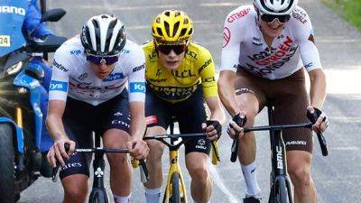 Vingegaard virtually assured of Tour de France win despite Stage 20 loss to rival Pogacar