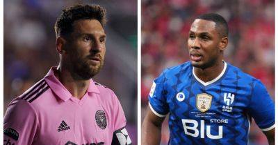 Failed Lionel Messi transfer led to Saudi exit for former Manchester United striker Odion Ighalo