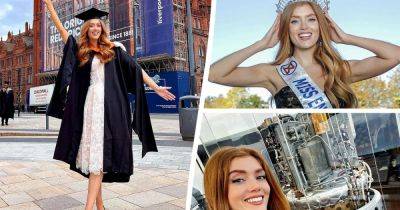 Miss England winner sets sights on becoming rocket scientist after graduating with aerospace engineering degree