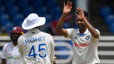 West Indies - Ravichandran Ashwin - Kraigg Brathwaite - Watch: Ravichandran Ashwin Produces 'Magic Delivery' To Bowl Out West Indies Captain Kraigg Brathwaite - sports.ndtv.com - India