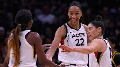 Star Game - All-Star Game - Breanna Stewart - Alyssa Thomas - WNBA 2023 midseason check-in: Can anyone stop the Las Vegas Aces? - ESPN - espn.com - New York - county Wilson - county Thomas - county Stewart