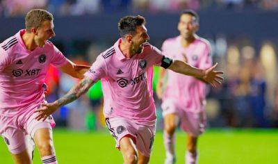 Lionel Messi - Inter Miami - Cruz Azul - Messi makes magical start to Miami career with late winner on debut - guardian.ng - Usa - Argentina - Mexico - county Miami - county Major