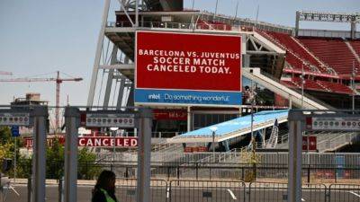 Barcelona's Juve friendly cancelled after illness in team