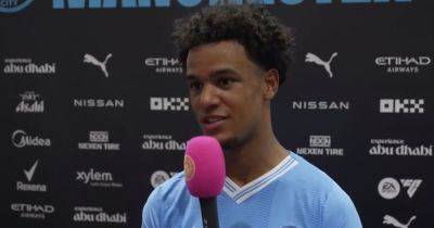 Oscar Bobb makes surprising admission after promising performance in Man City win