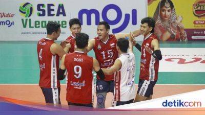SEA V League 2023: Kalahkan Thailand, Indonesia Juara Putaran Pertama
