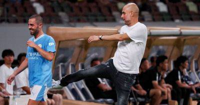 Bernardo Silva's early substitution in Man City friendly explained by Pep Guardiola
