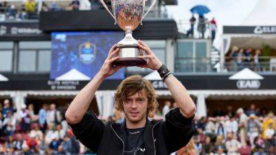 Casper Ruud - Rublev beats Ruud to win Swedish Open - channelnewsasia.com - Russia - Sweden - Norway