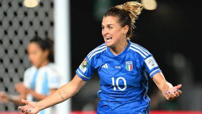 Eden Park - Cristiana Girelli scores late winner as Italy edge Argentina - rte.ie - Sweden - Germany - Italy - Argentina - South Africa