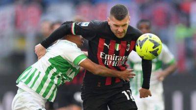 Sassuolo refuse to sell defender Rogerio to Spartak Moscow for 'ethical reasons' - channelnewsasia.com - Russia - Ukraine - Brazil