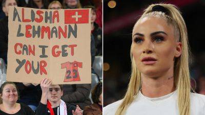 Swiss soccer star Alisha Lehmann gets cheeky 'shirt' request from Women's World Cup fan
