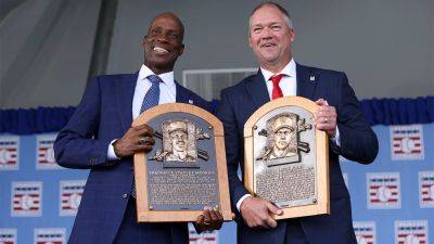 Star - Philadelphia Phillies - Scott Rolen and Fred McGriff get inducted into the Baseball Hall of Fame - foxnews.com - county St. Louis - county Bennett - county Bryan