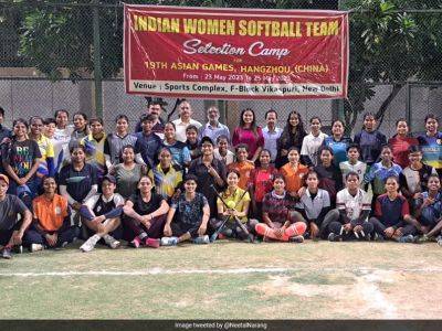 Indian Women's Softball Team Set To Debut At Asian Games