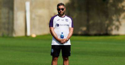 Lee Johnson - Easter Road - Lee Johnson issues Hibs Conference League warning as players told Andorra clash 'not a given' in Dundee United reminder - dailyrecord.co.uk - Sweden - Switzerland - Andorra - Faroe Islands