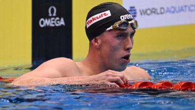 Paris Olympics - Daniel Wiffen into 800m freestyle final at World Championships final after clocking Olympic time - rte.ie - Ireland