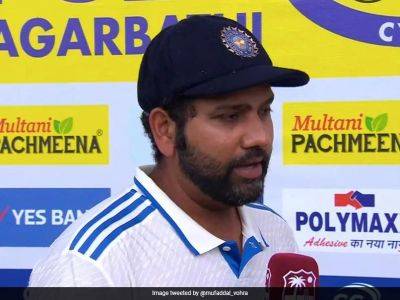 What Virat Kohli Brings To Indian Test Team, Skipper Rohit Sharma Sums Up